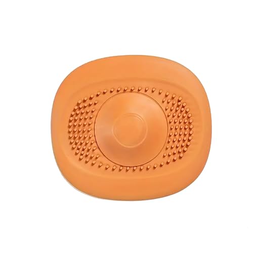 Protector de desagüe de silicona para ducha y cocina Naranja miniatura 2