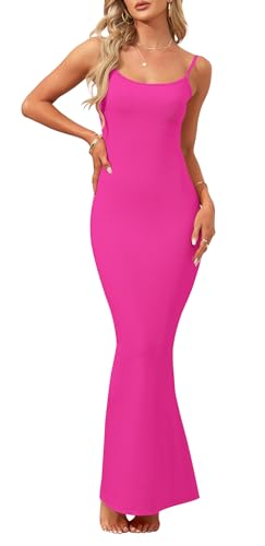 AUSELILY Damen Sexy Bodycon Kleid Elegantes ärmelloses Geripptes...