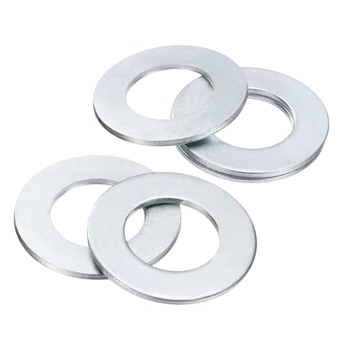 Rondelles plates anti-desserrage acier au carbone zingué épaisseur 3 mm