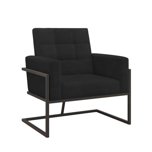 Poltrona com Base de ferro reforçada confortável para Recepção Sa...