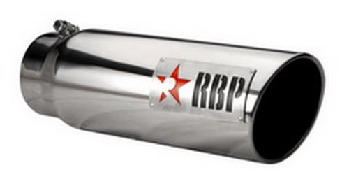 RBP RBP-56002-R 5" - 6" x 18" Long Stainless Steel Standard Side Exhaust Tip