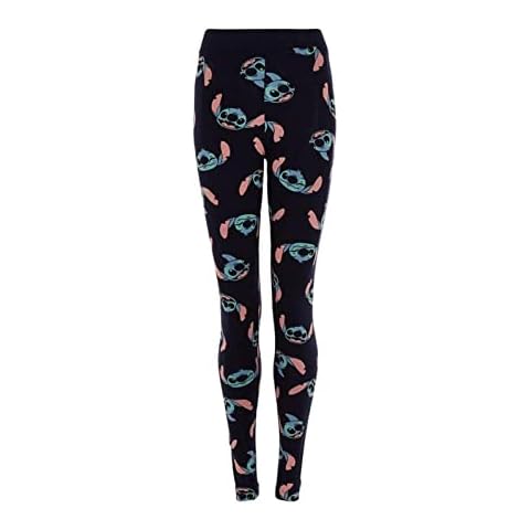 Ladies Leggings Character Womens Legging Pant 6-20 New (Lilo & Stitch - S) Cover