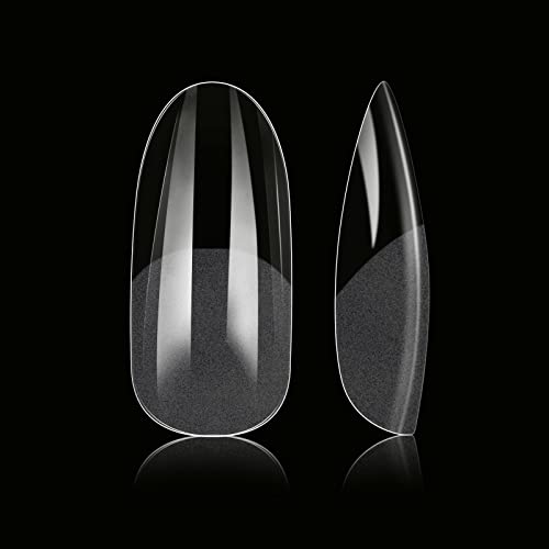 Gel Nail Tips 240 PCS 12 Sizes Soft Fake Nail Tips Clear False Press on Nail Tips