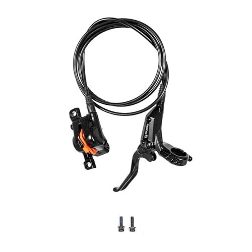 Meteorolite Zoom HB770 MTB Hydraulic Brakes Left Front 800mm Right Rear 1450mm Mountain Bike Hydraulic Disc Brakes 2-Piston Aluminum Alloy Bicycle Disc Brake for Fat Bike Road Bike