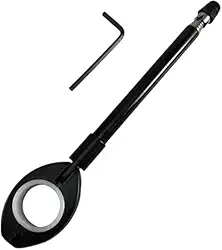 Antena Aparador Corta Linha de Pipa - Moto Retrátil 7 Estágios Especificações: - Inox - Dobrável Guidão Inox - IMPORT PREMIUM
