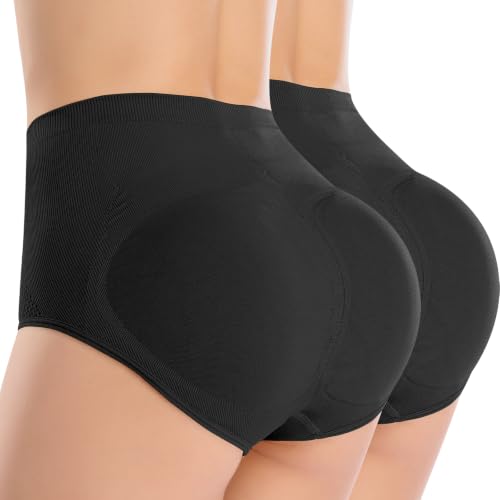 Image of JOYSHAPER Butt Lifter Panties for Women Butt Pads Shapewear Hip Enhancer
