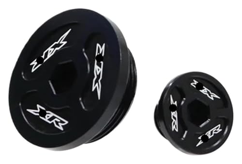 AHHQD Tapa del cárter Motor, Tornillo Recto Compatible con XR 250 400 600 XR250R XR650R CRF250R CRF450R CRF 150 230, tapón de Tapa Motocicleta .D30