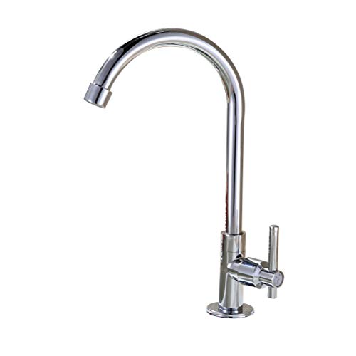 Langlebig Waschbeckenarmatur vertikaler Stil Wasserhahn Spirale Gemüseschneider Single Kaltwasser Wasserhahn Küche Supplies