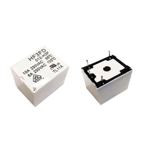 Relais 2 pièces HF3FD 012-H3F 12 V CC boîtier compact à 4 broches