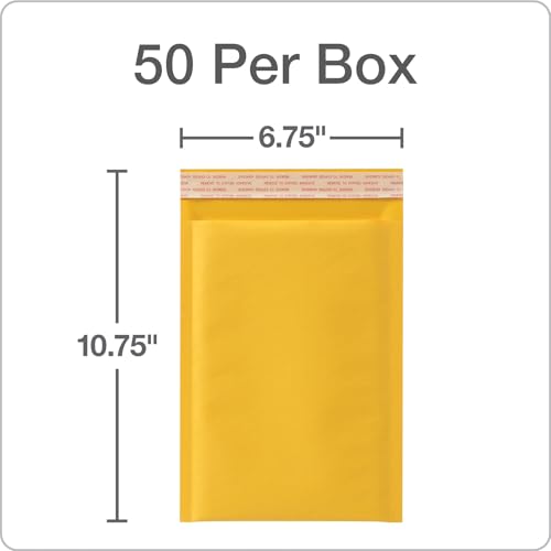 Quality Park QUA85755 Bubble Mailers, 6 X 9 Shipping Envelopes thumb #4