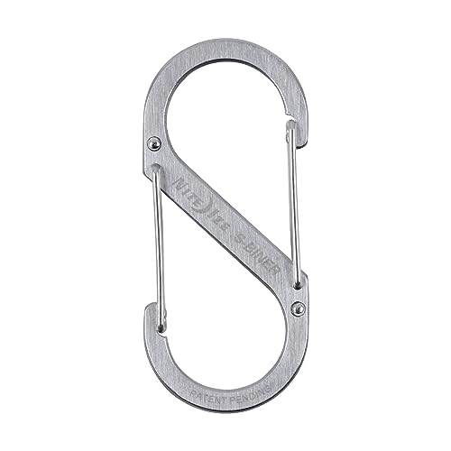 Metal S-Biners 3-pk Color Silver Size:Pack of 2