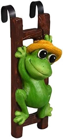Craft Supply Flower Pot - Hugger Figurine - Frog Garden Decor - Get All The Fun Collections of Pot Pal Climbers - Hanging Planter Decorations - Patio Decor - Yard Decor image 3