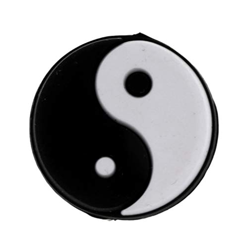 image for SHANGUP 6 Pieces Yin and Yang Tennis Racquet Dampener Vibration Dampen