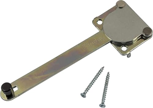 Gedotec Entrebailleur de Fenêtre - Entrebaillement Magnétique Windyy en Metal Galvanisé pour Fenetres Basculantes et Portes - Protection Moisissure, Aide...