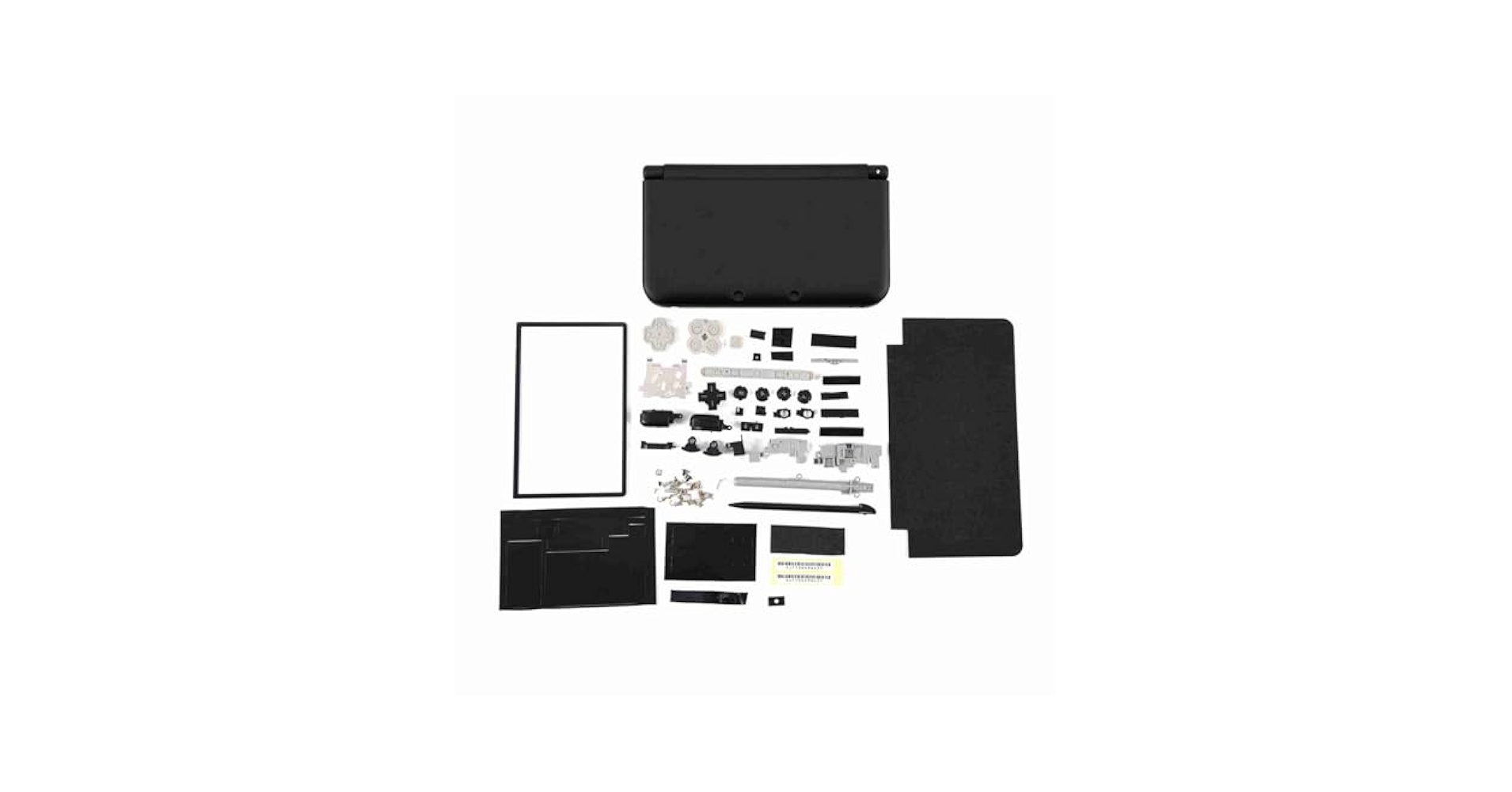 Amazon.com: 3DSXL Black Full Housing Case Replacement Kit