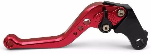 CNC Adjustable Short Brake Clutch Levers for Kawasaki ZX10R 2006-2015 Z750R 2011-2012 Z1000SX/NINJA 1000/Tourer 2011-2016 Z1000 2007-2016 ZX6R/636 2007-2016 Red