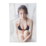 今田美桜 お風呂ポスター タペストリー 大判 セクシーでホットなアート写真 60x90inch(150x225cm) Style