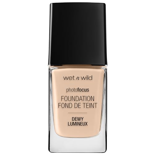 Image of wet n wild Photo Focus Dewy Liquid Foundation Makeup, Soft Ivory