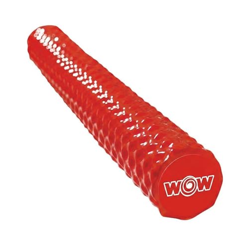 Wow Sports Vinyl-Coated Foam Pool Noodle - Red - 46 in - Supports Up to 250 lbs - for Kids & Adults