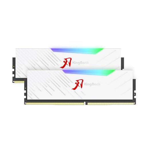 Memória Ram KingBank Hynix RGB DDR4 16GB(2x8GB) 3600Mhz XMP 1.35V CL18 para Computador de Mesa Jogos Escritório
