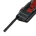 RAW Phoenix Black Classic Lighter - Refillable with Built-in Poker - Sleek, Durable & Wind-Resistant + Exclusive for ESD Mini Black Rolling Tray Keychain - No Gas Included