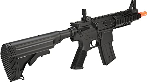Evike Airsoft - Asg Ds4 Cqb Entry Level Full Size M.4 Airsoft Lpaeg Electric Ri.fle Package #TOP1