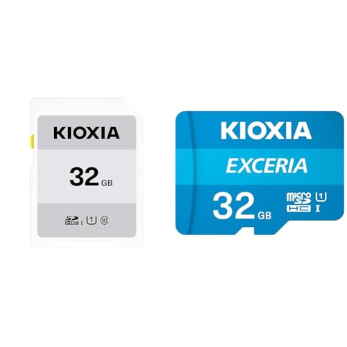 �y�Z�b�g�����zKIOXIA(�L�I�N�V�A)�y���{���zSD�J�[�h 32GB SDHC UHS-I�Ή� Class10 (�]�����x50MB/s) �������K�i ���[�J�[�ۏ�3�N KTHN-NW032G + microSD 32GB UHS-I Class10 (��