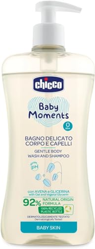 Chicco Baby Moments Gentle Body Wash & Shampoo