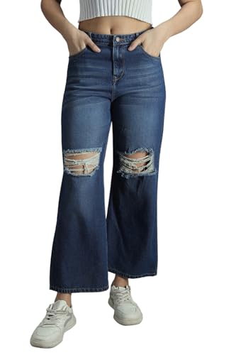 Image of HIGH Star Women's Regular Fit Mid Rise Jeans