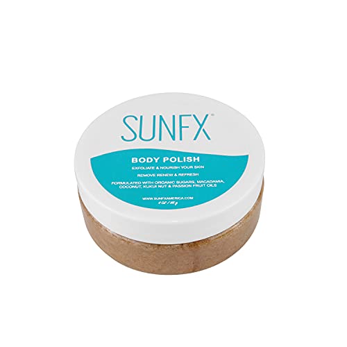 SunFX Body Polish Pre Spray Tan Scrub - 4oz