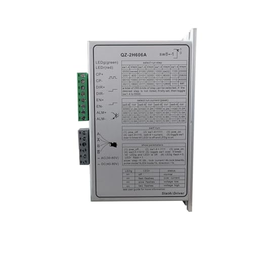 Pilote pas à pas QZ-2H606A CNC plasma et moteurs de type 86 - 2