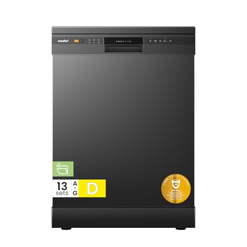 COMFEE Dishwasher Freestanding 13 Place Settings 60cm Black