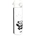 Price comparison product image Ion8 Lightweight Steel Water Bottle, 600 ml/20 oz, Non-Insulated, Leak Proof, Easy to Open, Secure Lock, Dishwasher Safe, Flip Cover, Fits Cup Holders, Carry Handle, Metal Water Bottle, Panda
