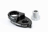 マイクロヒーロー(MicrOHERO) リアディレイラーハンガー リンク YC-01 ワイドレンジアダプタ アルミ合金 削りだし 高精度 CNC加工