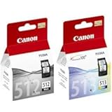 Canon Genuine Original Canon Black & Colour ink cartridge for Pixma iP2700 iP2702 MP240 MP250 MP252 MP260 MP270 MP272 MP280 MP282 MP480 MP490 MP492 MP495 MP499 MX320 MX330 MX340 MX350 MX410 MX420 Printers