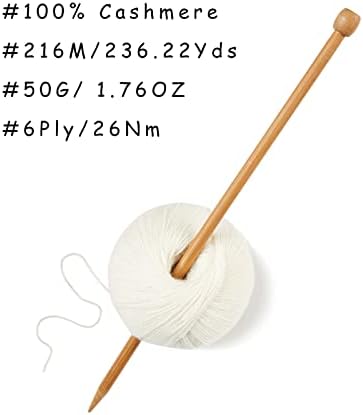 100% Inner Mongolian Cashmere Yarn Luxurious Hand Knitting Yarn Home Necessity for DIY Crafts