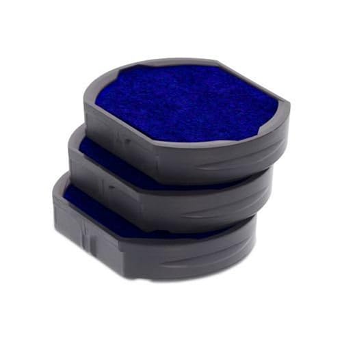 Cartouche d'encre 6/46025 Trodat lot de 3 bleu pour empreinte tampon encreur