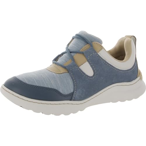Basket Clarks Femme Teagan Lace : la chaussure en cuir confort pour marche active