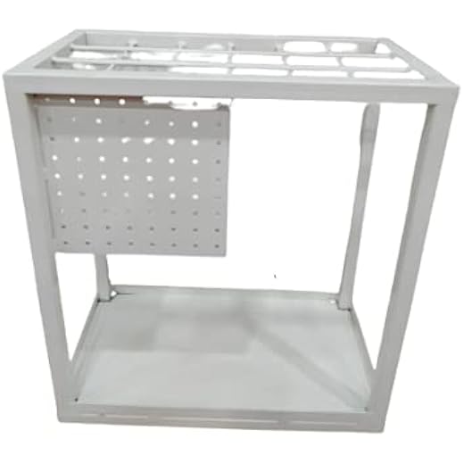 HUBS Metal Umbrella Stand White