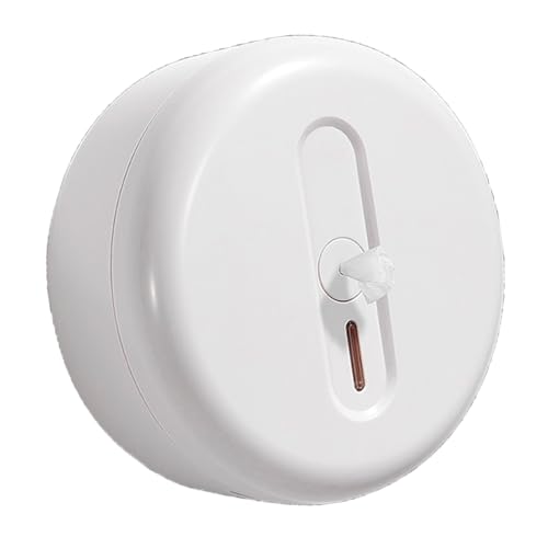 Soporte de papel higiénico de pared de plástico con extracción central 5