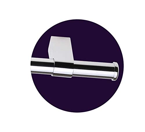 Barra Tubular com 6 Ganchos Future Cromado 80 cm
