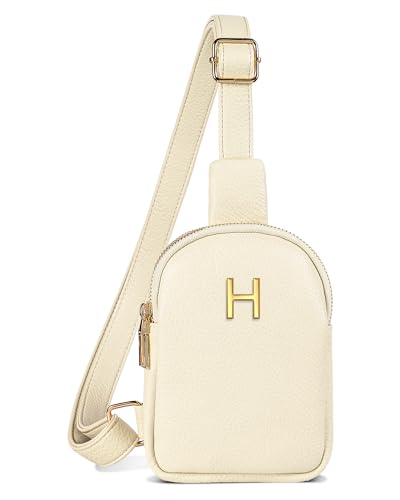 Image of Gifts for Teen Girls, Initial Crossbody Bags for Women Girls, Lightweight Mini Shoulder Bag, Leather Waterproof Sling Bag, Monogrammed Gifts for Teens, Cute Trendy Stuff, Travel Essentials
