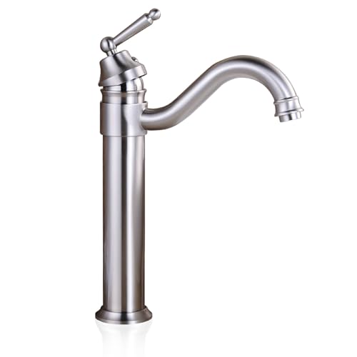 Robinet surélevé rétro cuivre cuisine mitigeur eau chaude froide or