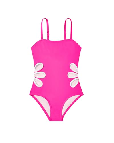 Century Star Girls One Piece Swimsuits Swimsuit Bathing Suit Teen Straps Adjustable Cut Out Quick Dry Swimwear