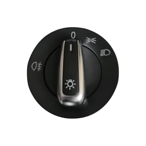 Interruptor de perilla de faro antiniebla coche 3C8941431B mando luces Seat Alhambra Mii 2012 2013