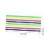 jojofuny 6Sets Transparent Highlighter Tape for Annotating Books Removable Highlight Strips Marking Stickers for Teachers Easy to Tear for School Office Use