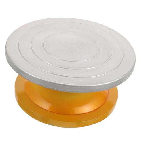 COHEALI Torno Giratorio de Plástico Acero para Escultura Arcilla Base Resistente con Rodamiento para Modelado y Decoración Artesanal