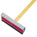Boardwalk 824 General-Duty Squeegee, 8-Inch Sponge/Rubber Blade, Black/Red, 21-Inch Metal Handle