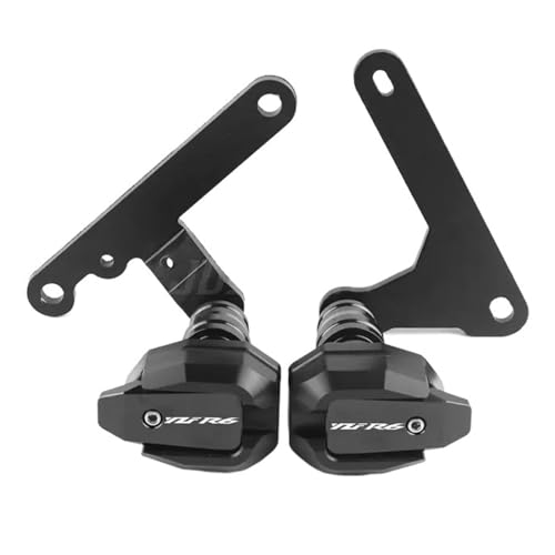 Sliders de cadre YZF R6 robustes de qualité supérieure noir