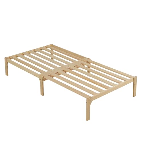 伸長式ベッド シングル デイベッド ソファ 天然木製 下収納 2way 伸縮ベッド 木製 パイン材 すのこ 耐荷重150kg リビング 来客用 一人暮らし おしゃれ (ナチュラル)